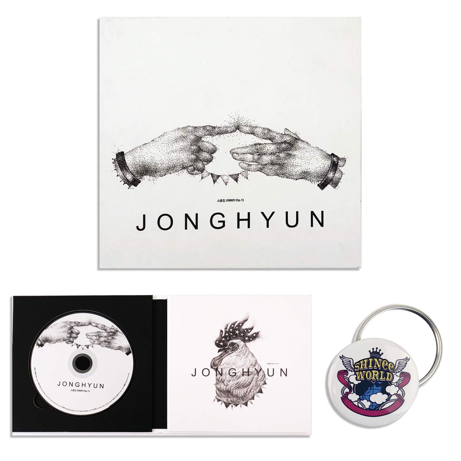 Shinee Jonghyun Album The Story Op 1 Cd Photobook Free